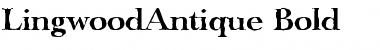 Download LingwoodAntique Font Download LingwoodAntique Font