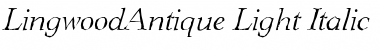 Download LingwoodAntique-Light Font Download LingwoodAntique-Light Font