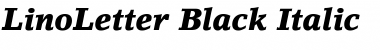 Download LinoLetter-Black Font Download LinoLetter-Black Font