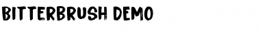 Download Bitterbrush DEMO Font Download Bitterbrush DEMO Font