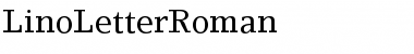 Download LinoLetterRoman Font Download LinoLetterRoman Font