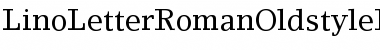 Download LinoLetterRomanOldstyleFigures Font Download LinoLetterRomanOldstyleFigures Font