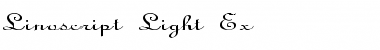 Download Linoscript-Light Ex Font Download Linoscript-Light Ex Font