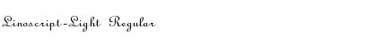 Download Linoscript-Light Font Download Linoscript-Light Font
