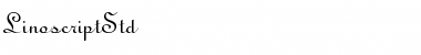 Download Linoscript Std Font Download Linoscript Std Font