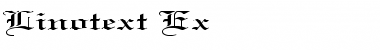 Download Linotext Ex Font Download Linotext Ex Font