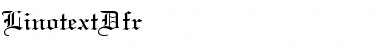 Download LinotextDfr Font Download LinotextDfr Font