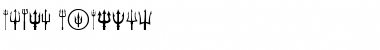 Download Black Trident Font Download Black Trident Font
