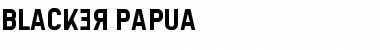 Download Blacker Papua Font Download Blacker Papua Font