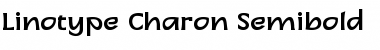 Download LinotypeCharon SemiBold Font Download LinotypeCharon SemiBold Font