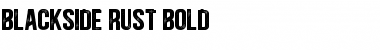 Download Blackside Rust Font Download Blackside Rust Font