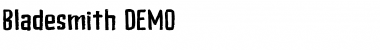 Download Bladesmith DEMO Font Download Bladesmith DEMO Font