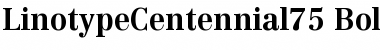 Download LinotypeCentennial75 Font Download LinotypeCentennial75 Font