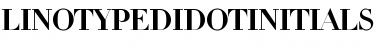 Download LinotypeDidotInitials Font Download LinotypeDidotInitials Font