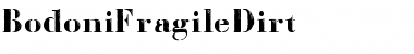 Download Bodoni Fragile Dirt Font Download Bodoni Fragile Dirt Font