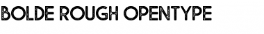 Download Bolde Rough Font Download Bolde Rough Font