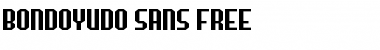 Download Bondoyudo Sans Font Download Bondoyudo Sans Font