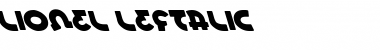 Download Lionel Leftalic Font Download Lionel Leftalic Font