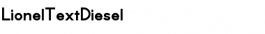 Download LionelTextDiesel Font Download LionelTextDiesel Font
