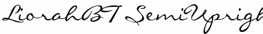Download LiorahBT SemiUpright Font Download LiorahBT SemiUpright Font