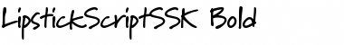 Download LipstickScriptSSK Font Download LipstickScriptSSK Font