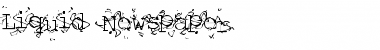 Download Liquid Newspaper Font Download Liquid Newspaper Font