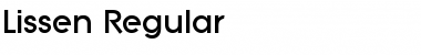 Download Lissen Font Download Lissen Font