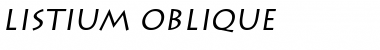 Download Listium Font Download Listium Font
