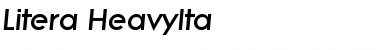 Download Litera-HeavyIta Font Download Litera-HeavyIta Font