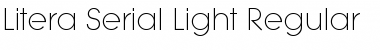 Download Litera-Serial-Light Font Download Litera-Serial-Light Font