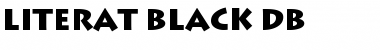 Download Literat Black DB Font Download Literat Black DB Font