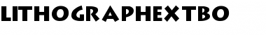 Download LithographExtBo Font Download LithographExtBo Font