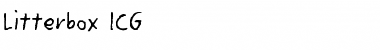 Download Litterbox ICG Font Download Litterbox ICG Font