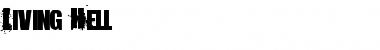 Download Living Hell Font Download Living Hell Font