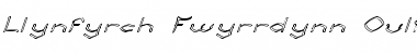 Download Llynfyrch Fwyrrdynn Ouline Font Download Llynfyrch Fwyrrdynn Ouline Font