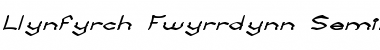 Download Llynfyrch Fwyrrdynn SemiBold Font Download Llynfyrch Fwyrrdynn SemiBold Font