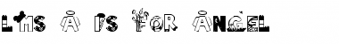 Download LMS A Is For Angel Font Download LMS A Is For Angel Font