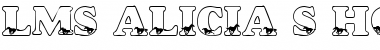 Download LMS Alicia's Horses Font Download LMS Alicia's Horses Font