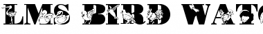 Download LMS Bird Watching Font Download LMS Bird Watching Font