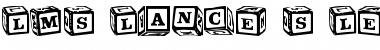 Download LMS Lance's Letter Blocks Font Download LMS Lance's Letter Blocks Font