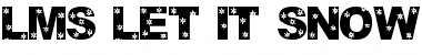 Download LMS Let It Snow Font Download LMS Let It Snow Font