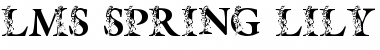 Download LMS Spring Lily Font Download LMS Spring Lily Font