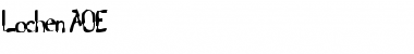 Download Lochen AOE Font Download Lochen AOE Font