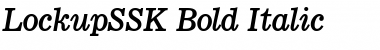 Download LockupSSK Font Download LockupSSK Font