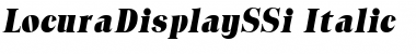 Download LocuraDisplaySSi Font Download LocuraDisplaySSi Font