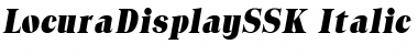 Download LocuraDisplaySSK Font Download LocuraDisplaySSK Font