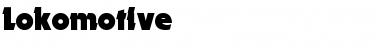 Download Lokomotive Font Download Lokomotive Font