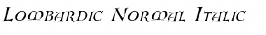 Download Lombardic-Normal Italic Font Download Lombardic-Normal Italic Font