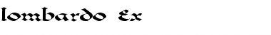 Download Lombardo Ex Font Download Lombardo Ex Font