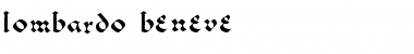 Download Lombardo-Beneve Font Download Lombardo-Beneve Font